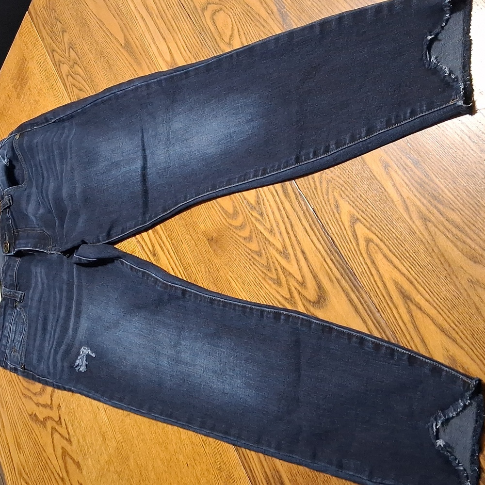 KUT FROM THE KLOTH 6 Womens JEANS BLUE Dark CARLO ANKLE Skinny DENIM  Preowned